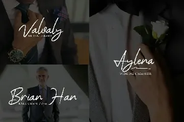 Allain Script font