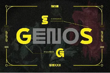 Belnast - Tribal Geometric Font