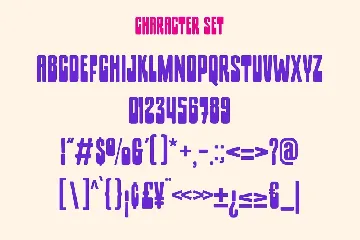 Bigly Condensed Retro Font