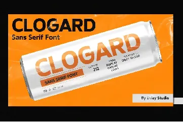 Clogard - Sans Serif Bold Display Font