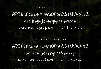 Gladyss Handwritten Font