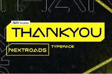 Nextroads - Sans Serif Futuristic Font