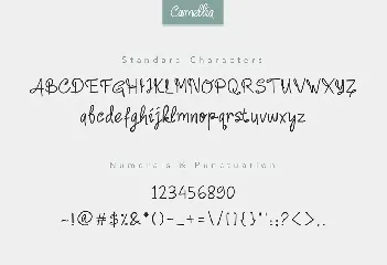 Camellia Handwritten Font