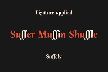 Suffely Classic Serif Font