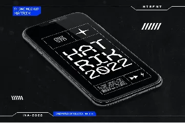 Hatrik - Modern Futuristic Font