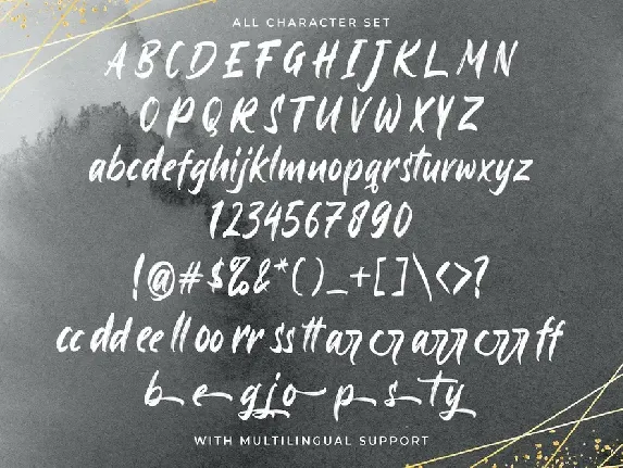 Ayus - Handbrush Script Font