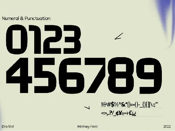 Matney - Modern Minimalist Font