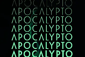 Apocalypto Display Typeface font