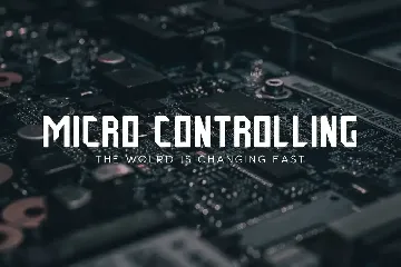 Techno Chain Futuristic Technology Font