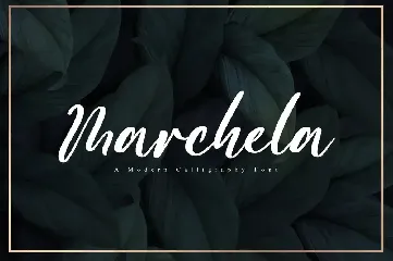 Marchela - Elegant Script Font