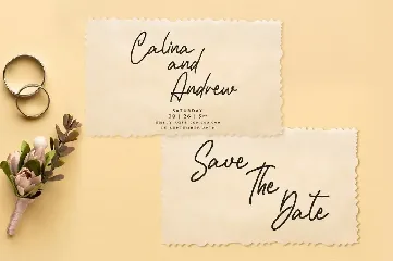 Rolling Signature font