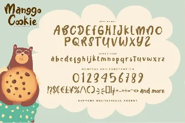 Manggo Cookie - Cute Playful font