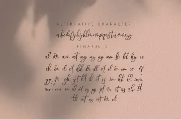 Omarta - Signature Font