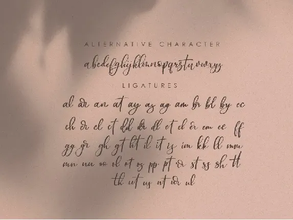 Omarta - Signature Font