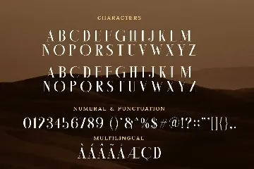 Brown Chocolatte Advertisement Font