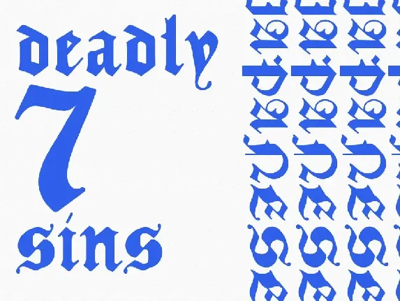 Bazelle Blackletter Font