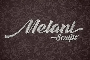 melani font