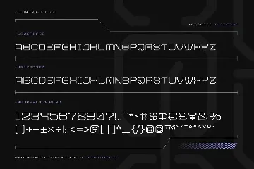 Decoode Futuristic Business Font