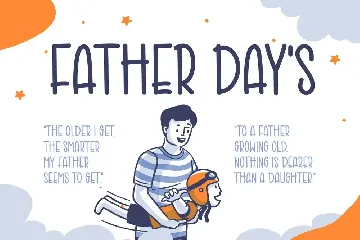 Good Father - Handwritten Display Font