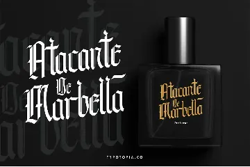 Andalusia â€“ The Blackletter Typeface font