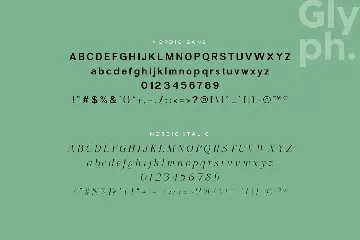 Nordic Font