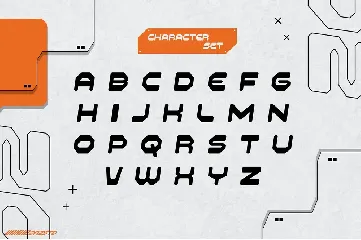 Gunstop - Sans Serif Futuristic Font