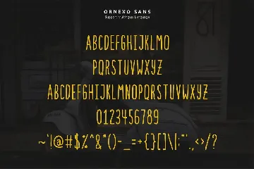 Ornexo Typeface font