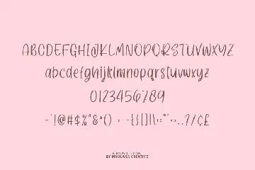 Nickollas - Handwritten Sans Serif Font