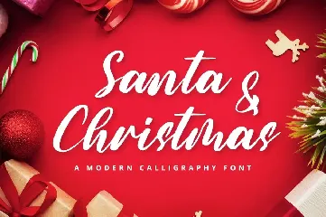 Santa & Christmas font