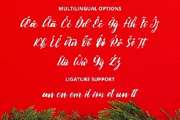 Santa & Christmas font