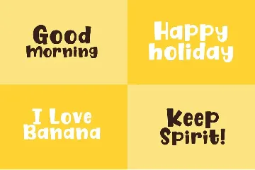 Fresh Banana font