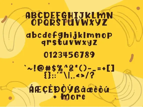 Fresh Banana font