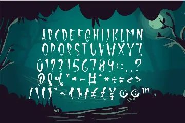 Dark Night - Horror Display Font