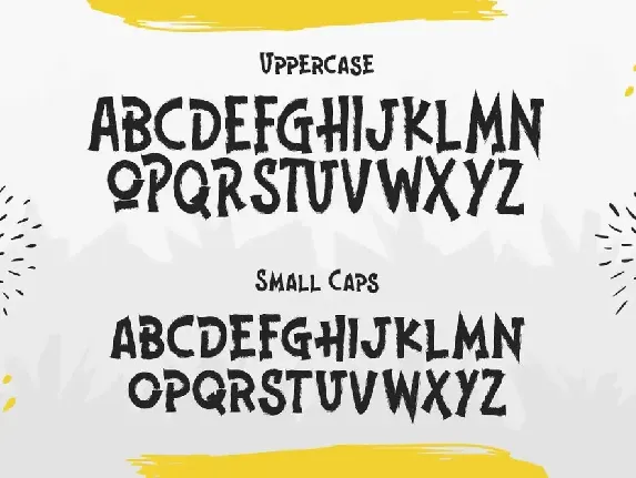 Jonks â€“ A Brush Display Font