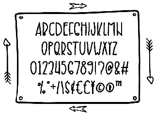 Drawing Craft - Cute Drawing Display Font