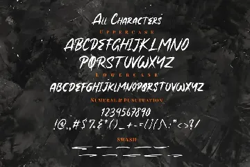 Roxer - Handbrush Font