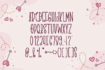 Dears Love - Love Display Font