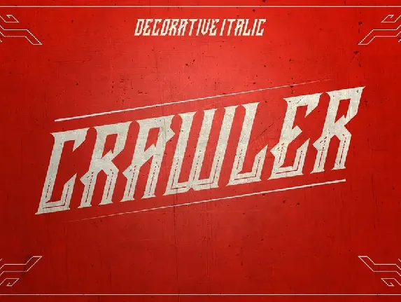 Crawler font