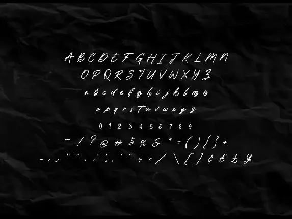 Signature Gon - Signature Display Font