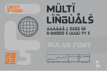 Rulas font