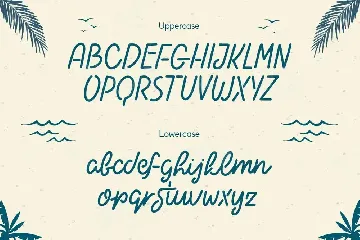 Haloha - Monoline Script Typeface font