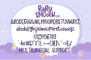 Baby Smooch Handwritten Display Font