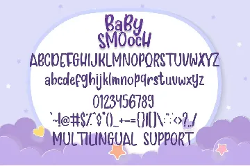 Baby Smooch Handwritten Display Font