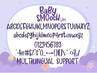 Baby Smooch Handwritten Display Font