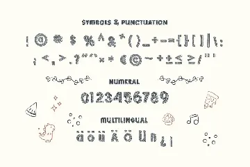 Sketchup - Adorable Scribble Typeface font