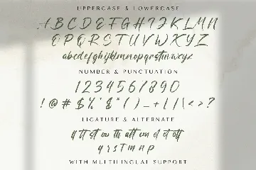 Ratri Volutten - Handwritten Font