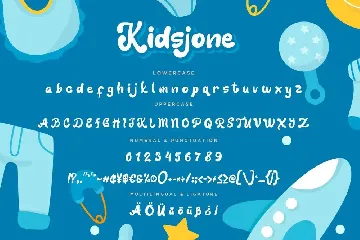 Kidsjone Fun Advertisement Font