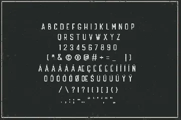 Handler Stamp Font