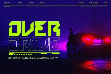 Megabeat - Retro Futurism Fonts