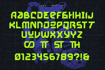 Megabeat - Retro Futurism Fonts